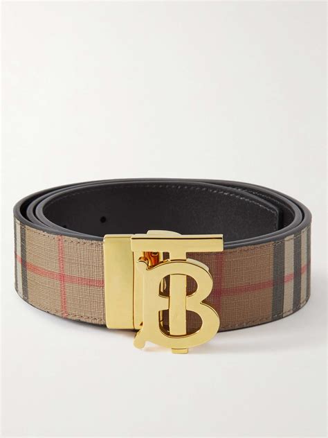 burberry monogram motif belt|Men's Designer Belts .